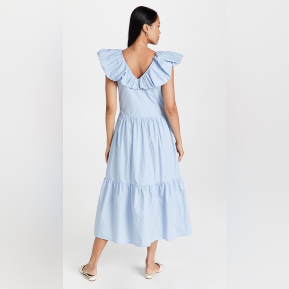 Ruffles Midi Dress - Picture 2 of 3